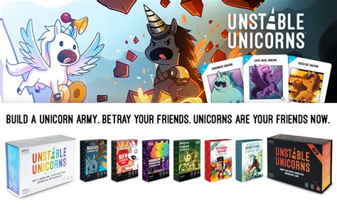 Unstable Unicorns: A Hilarious Card Game Where You Build Your Herd and Sabotage Friends!