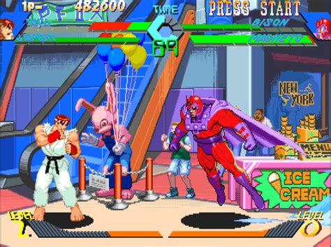 X-Men Vs. Street Fighter: Unleashing the Mutant Mayhem on a 2D Fighting Arena!